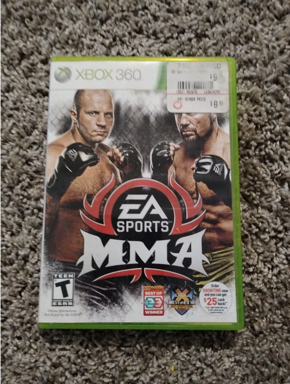 EA Sports MMA (Xbox 360) - Complete in Case CIB w/ Manual